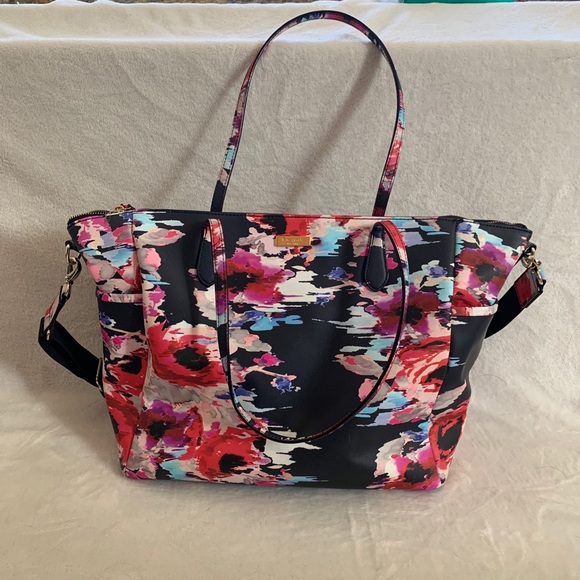 Kate Spade Adaira Laurel Way floral diaper bag - Picture 2 of 16